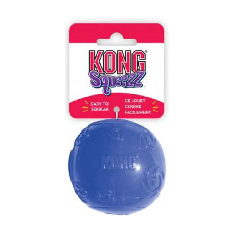 KONG Squeezz Ball Dog Toy Color Assorted