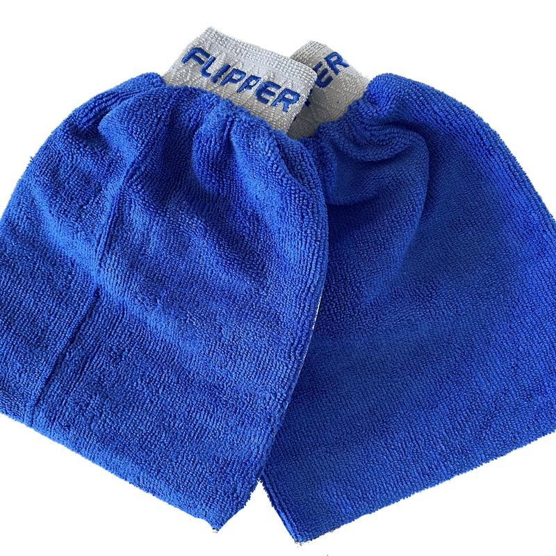 Flipper 2-In-1 Microfiber Aquarium Cleaning Mitt 2 Pack