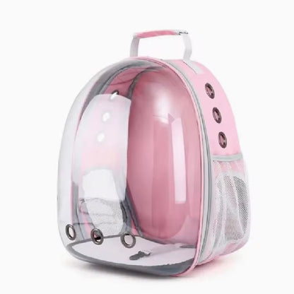 Astronaut Window Dog Cat Carrier Breathable Transparent Backpack Pet Travel Bag