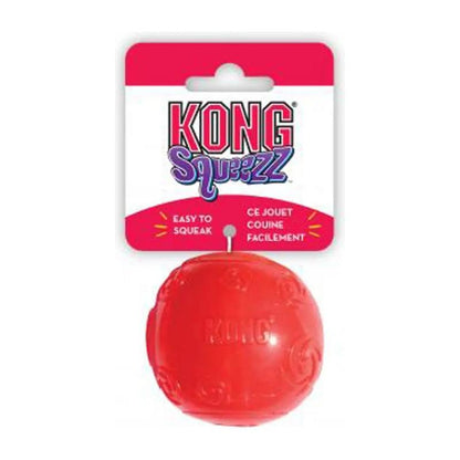 KONG Squeezz Ball Dog Toy Color Assorted