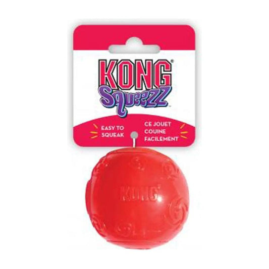 KONG Squeezz Ball Dog Toy Color Assorted