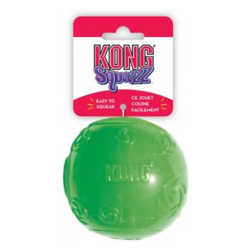 KONG Squeezz Ball Dog Toy Color Assorted