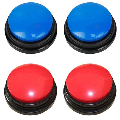 Dog Talking Buttons for Communication Record Button to Speak Buzzer Voice Repeater Noise Makers Party Toys Answering Game