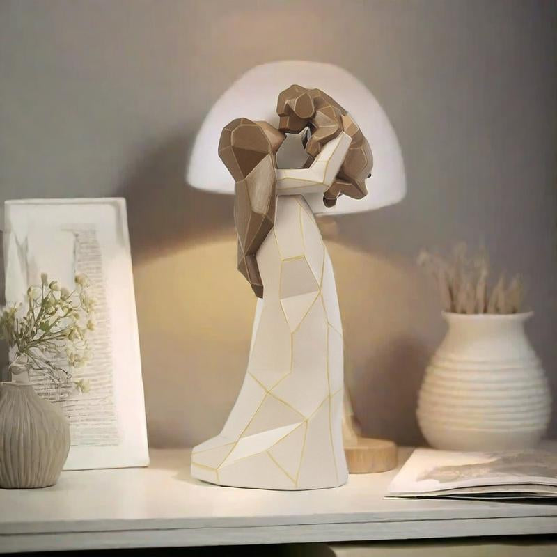 A Statue of a Girl Hugging and Kissing Her Dog, a Must-Have Souvenir Gift for Dog Owners, Dog Souvenirs, and Decorations